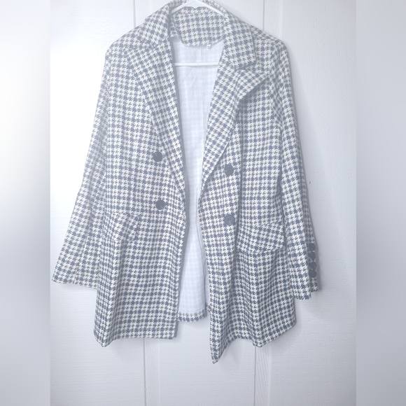 Marysol.Boutique Jacket Lite Plaid Blazer Women's - Picture 4 of 8